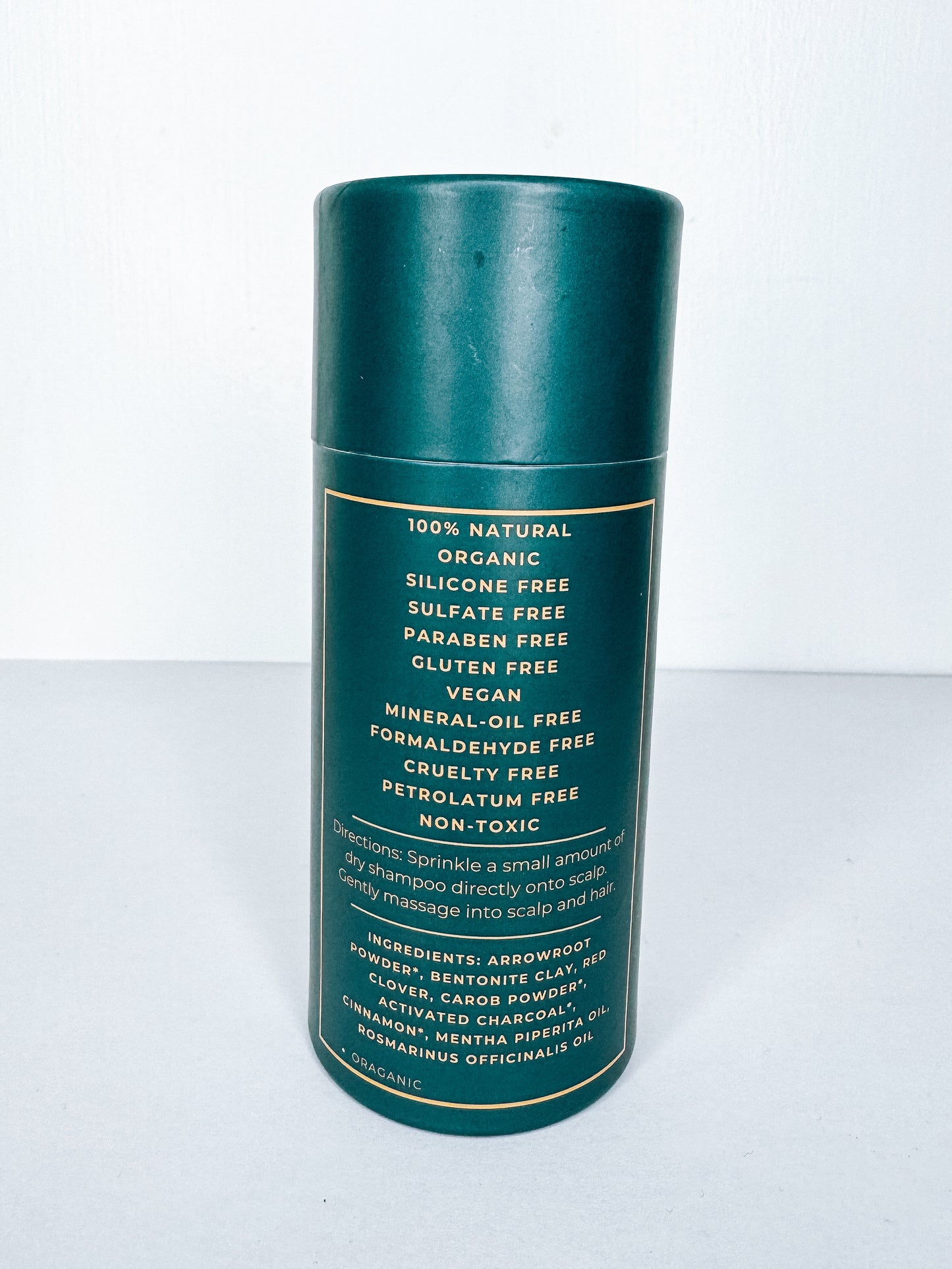 Organic hair growth dry shampoo for fuller-looking hair